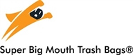 SUPER BIG MOUTH TRASH BAGSÂ® 23 RUBBER BANDS Tie-Downs for 64-80 Gallon  Trash
